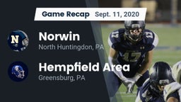 Recap: Norwin  vs. Hempfield Area  2020