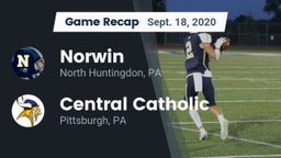 Recap: Norwin  vs. Central Catholic  2020