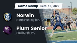 Recap: Norwin  vs. Plum Senior  2022