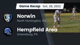 Recap: Norwin  vs. Hempfield Area  2022