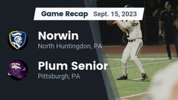 Recap: Norwin  vs. Plum Senior  2023
