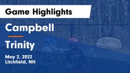 Campbell  vs Trinity Game Highlights - May 2, 2022