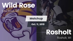 Matchup: Wild Rose vs. Rosholt  2019