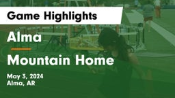 Alma  vs Mountain Home  Game Highlights - May 3, 2024