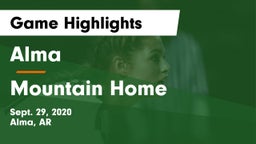 Alma  vs Mountain Home  Game Highlights - Sept. 29, 2020