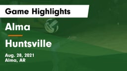 Alma  vs Huntsville  Game Highlights - Aug. 28, 2021
