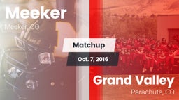 Matchup: Meeker vs. Grand Valley  2016