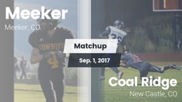 Matchup: Meeker vs. Coal Ridge  2017