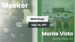 Matchup: Meeker vs. Monte Vista  2017