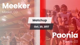 Matchup: Meeker vs. Paonia  2017