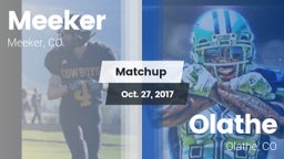 Matchup: Meeker vs. Olathe  2017