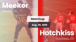 Matchup: Meeker vs. Hotchkiss  2019