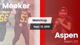 Matchup: Meeker vs. Aspen  2019