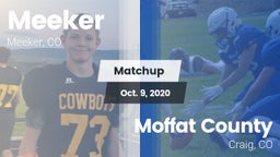 Matchup: Meeker vs. Moffat County  2020