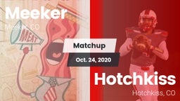 Matchup: Meeker vs. Hotchkiss  2020