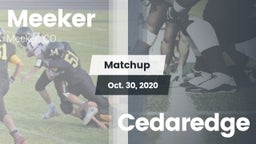 Matchup: Meeker vs. Cedaredge 2020