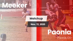 Matchup: Meeker vs. Paonia  2020