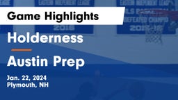 Holderness  vs Austin Prep Game Highlights - Jan. 22, 2024