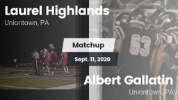 Matchup: Laurel Highlands vs. Albert Gallatin 2020