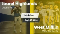 Matchup: Laurel Highlands vs. West Mifflin  2020