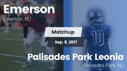 Matchup: Emerson vs. Palisades Park Leonia  2017