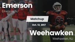 Matchup: Emerson vs. Weehawken  2017