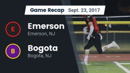 Recap: Emerson  vs. Bogota  2017