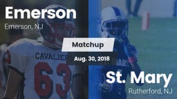 Matchup: Emerson vs. St. Mary  2018