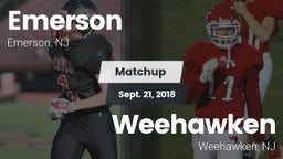 Matchup: Emerson vs. Weehawken  2018