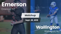 Matchup: Emerson vs. Wallington  2018