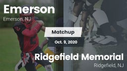 Matchup: Emerson vs. Ridgefield Memorial  2020