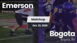 Matchup: Emerson vs. Bogota  2020