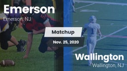 Matchup: Emerson vs. Wallington  2020
