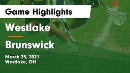 Westlake  vs Brunswick  Game Highlights - March 25, 2021