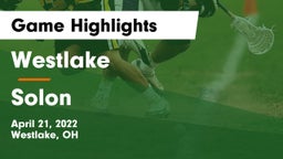 Westlake  vs Solon  Game Highlights - April 21, 2022