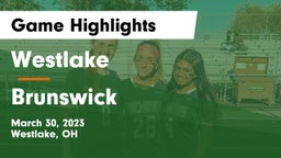 Westlake  vs Brunswick  Game Highlights - March 30, 2023