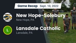 Recap: New Hope-Solebury  vs. Lansdale Catholic  2022