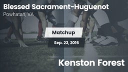 Matchup: Blessed Sacrament-Hu vs. Kenston Forest 2016