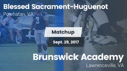 Matchup: Blessed Sacrament-Hu vs. Brunswick Academy 2017