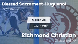 Matchup: Blessed Sacrament-Hu vs. Richmond Christian  2017