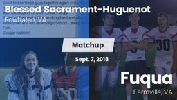 Matchup: Blessed Sacrament-Hu vs. Fuqua  2018