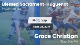 Matchup: Blessed Sacrament-Hu vs. Grace Christian  2018