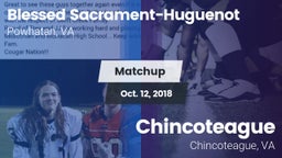 Matchup: Blessed Sacrament-Hu vs. Chincoteague  2018