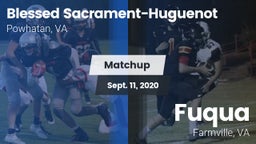 Matchup: Blessed Sacrament-Hu vs. Fuqua  2020