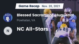 Recap: Blessed Sacrament-Huguenot  vs. NC All-Stars 2021