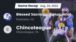 Recap: Blessed Sacrament-Huguenot  vs. Chincoteague  2022
