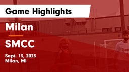 Milan  vs SMCC Game Highlights - Sept. 13, 2023
