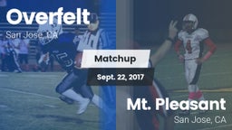 Matchup: Overfelt vs. Mt. Pleasant  2017