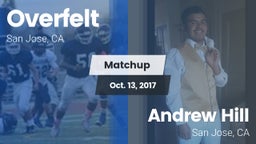 Matchup: Overfelt vs. Andrew Hill  2017