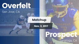 Matchup: Overfelt vs. Prospect  2017